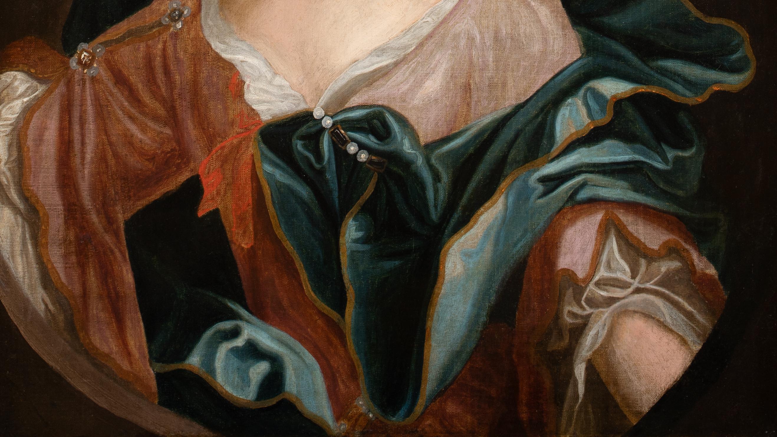 Portrait of Anna Canalis di Cumiana - Countess Of San Sebastiano (1680-1769)  2