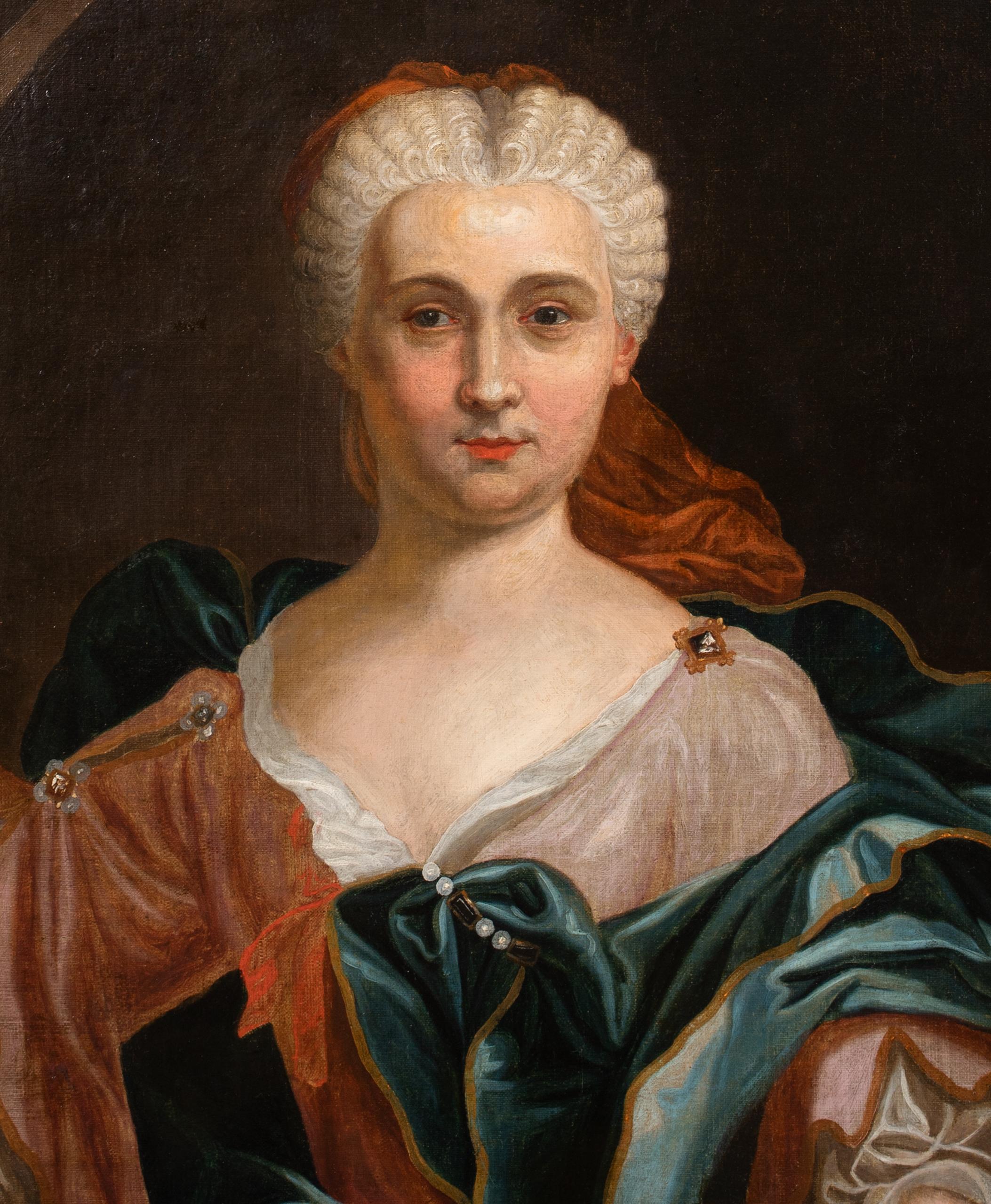 Portrait of Anna Canalis di Cumiana - Countess Of San Sebastiano (1680-1769)  4