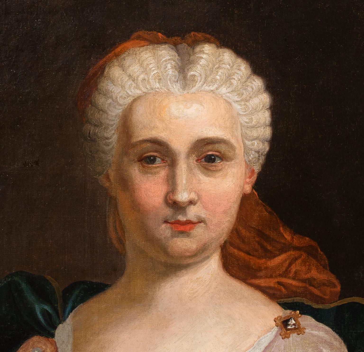 Portrait of Anna Canalis di Cumiana - Countess Of San Sebastiano (1680-1769)  6