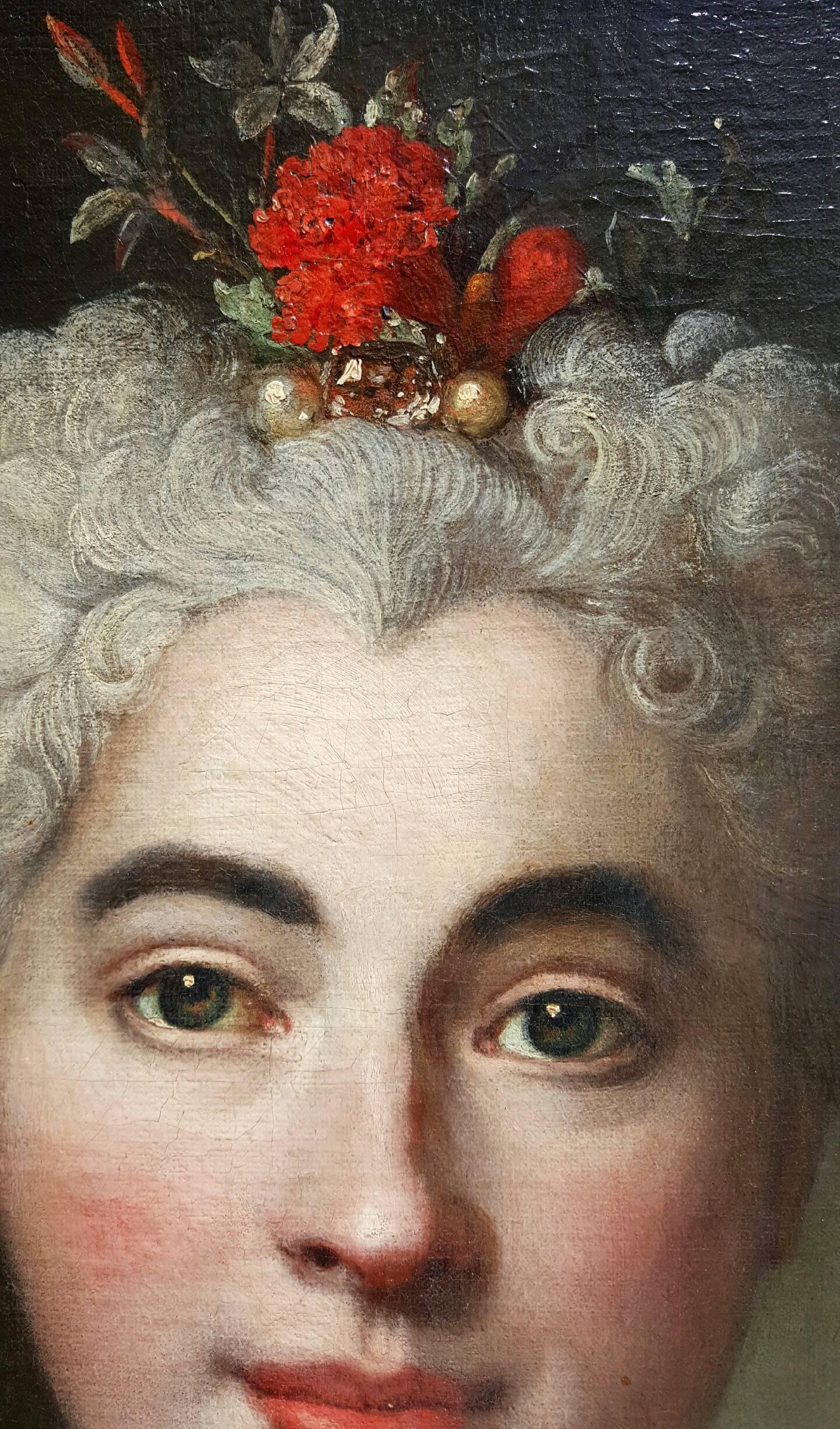 Porträt von Elisabeth Marguerite, die Tochter des Künstlers (Rokoko), Painting, von Nicolas De Largilliere