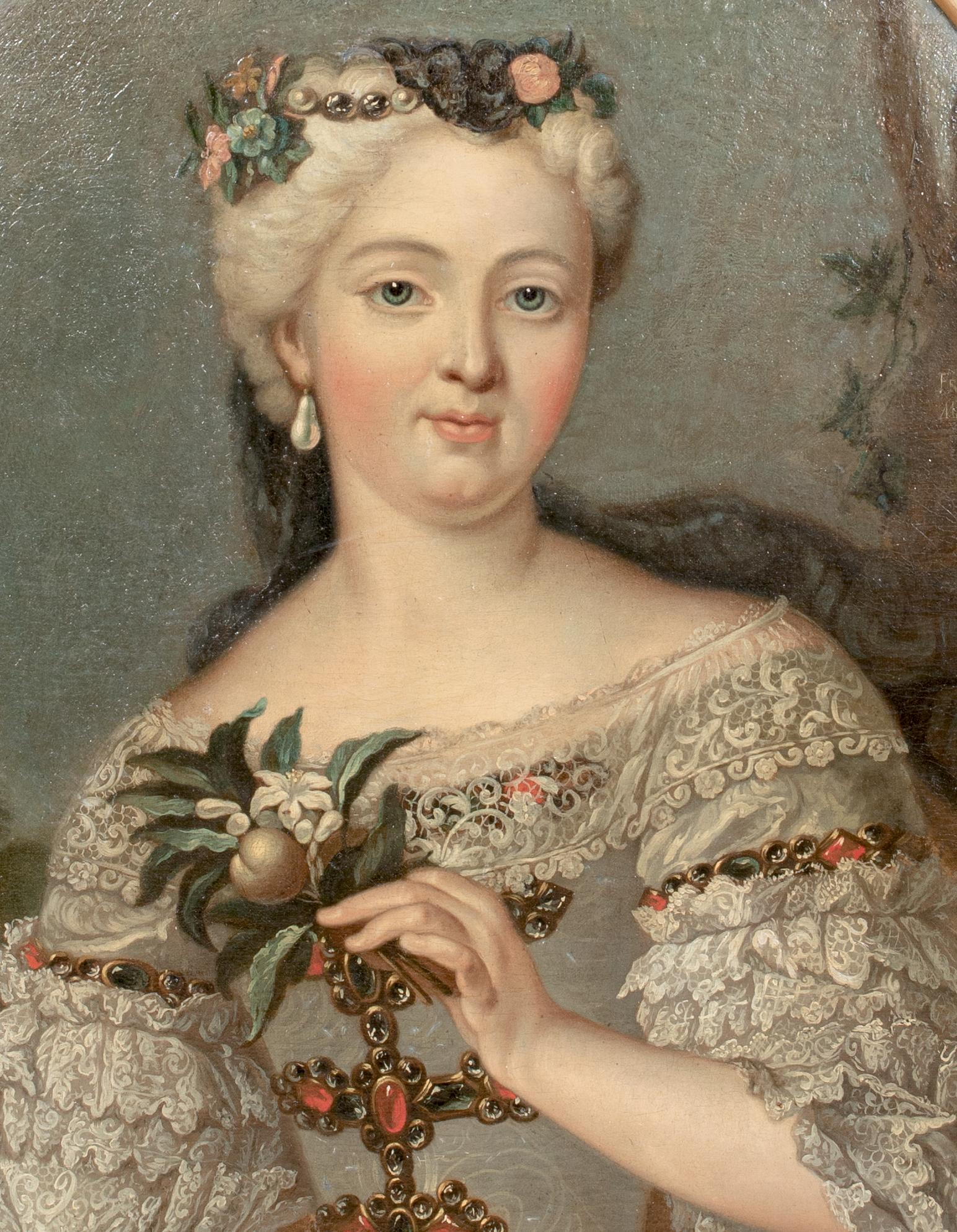 PORTRAIT OF FRANCOISE D'AUBIGNE MARQUISE DE MAINTENON, 17th Century 1