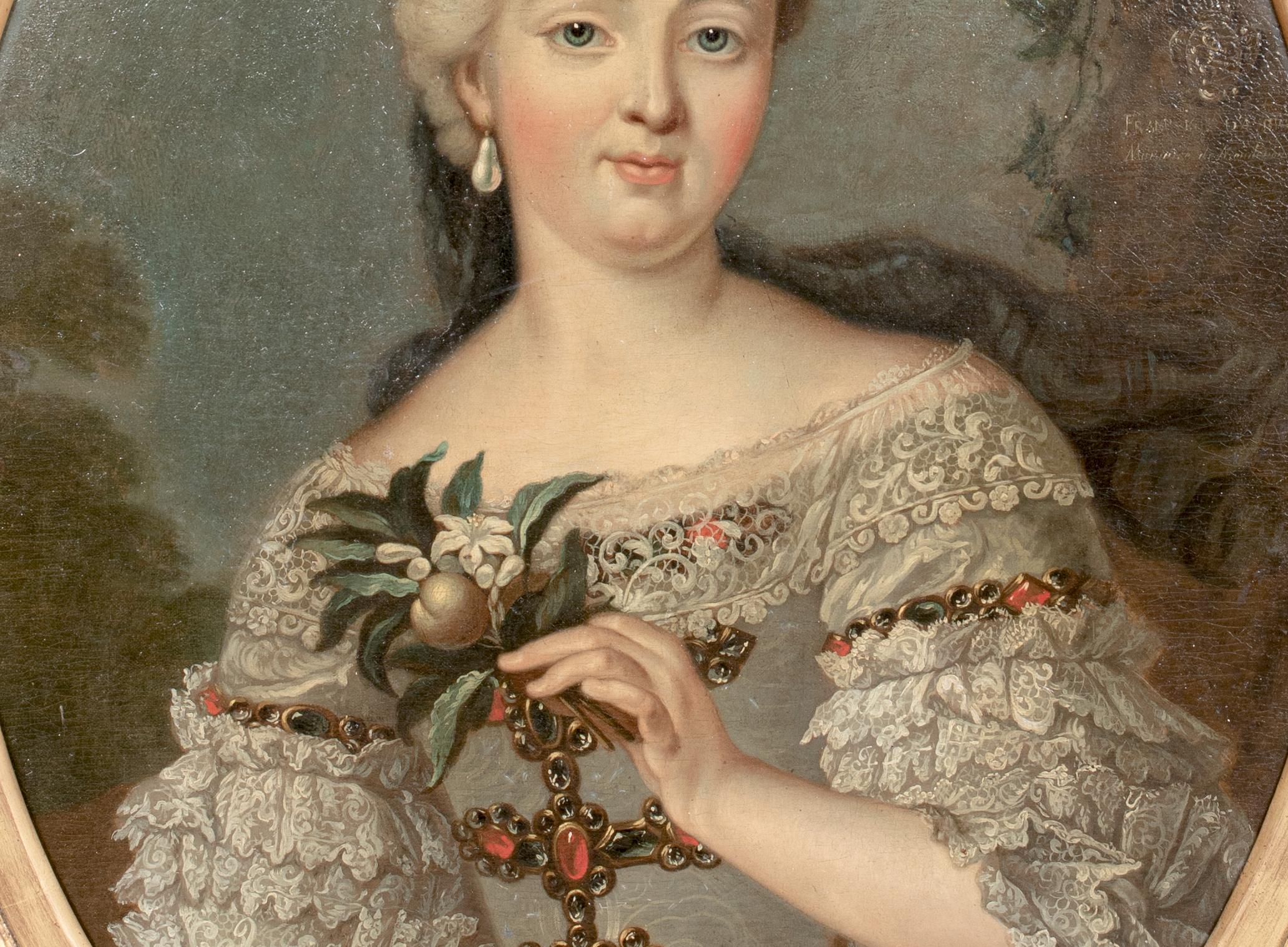 PORTRAIT OF FRANCOISE D'AUBIGNE MARQUISE DE MAINTENON, 17th Century 2