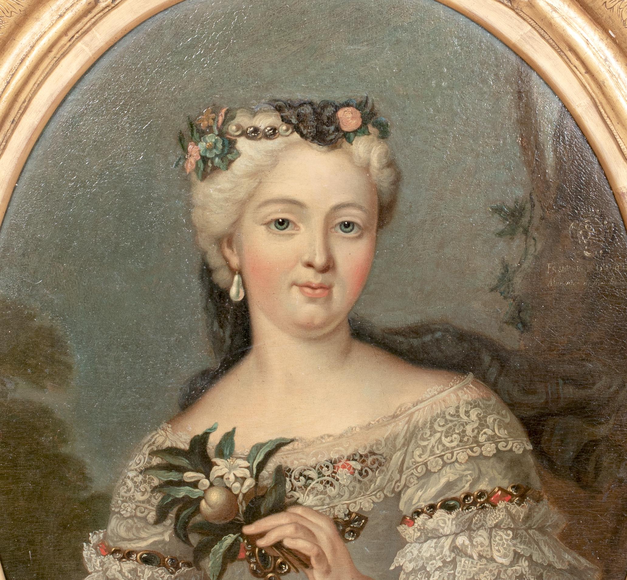 PORTRAIT OF FRANCOISE D'AUBIGNE MARQUISE DE MAINTENON, 17th Century 3