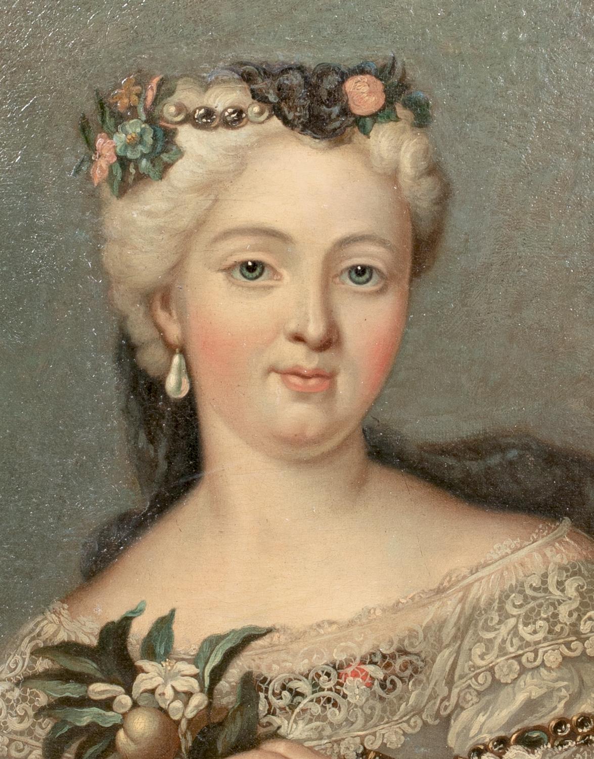 PORTRAIT OF FRANCOISE D'AUBIGNE MARQUISE DE MAINTENON, 17th Century 4