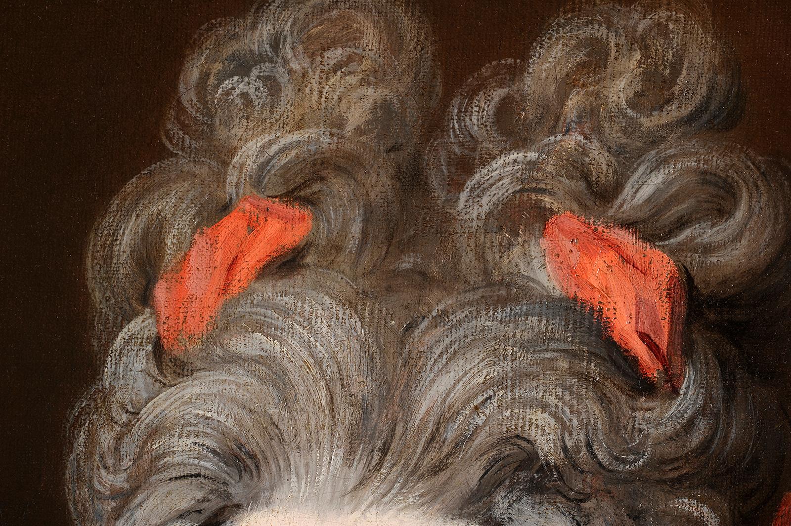 Nicolas de LARGILLIERRE
(París 1656 - 1746)
Retrato de mujer, presuntamente María Ana de Borbón, princesa de Conti (1666-1739)
Óleo sobre lienzo oval
H. 80 cm; L. 61 cm (107 x 91 cm con marco)

Procedencia: Familia francesa afincada en Italia

Hijo