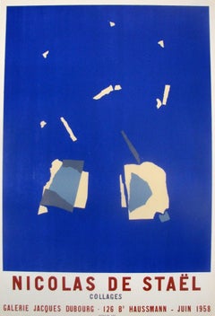 Collages (d'après) Nicolas De Stael, 1958