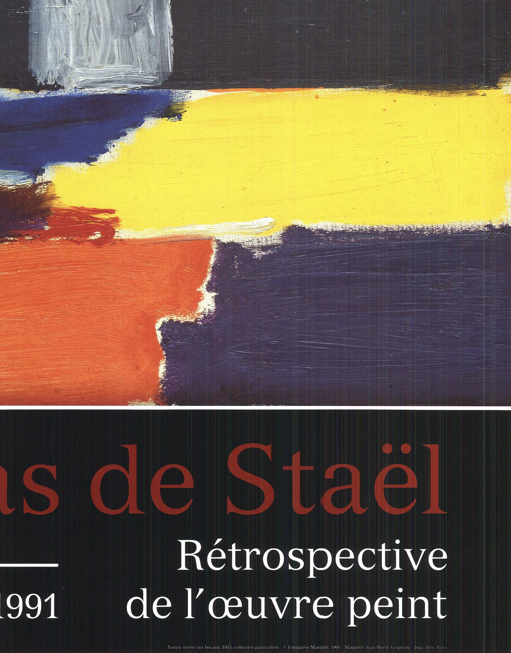 Nature Morte Aux Bocaux - Print Moderno de Nicolas de Stael (after)