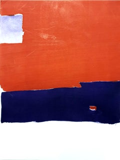 (after) Nicolas de Staël - Abstract Composition - Pochoir