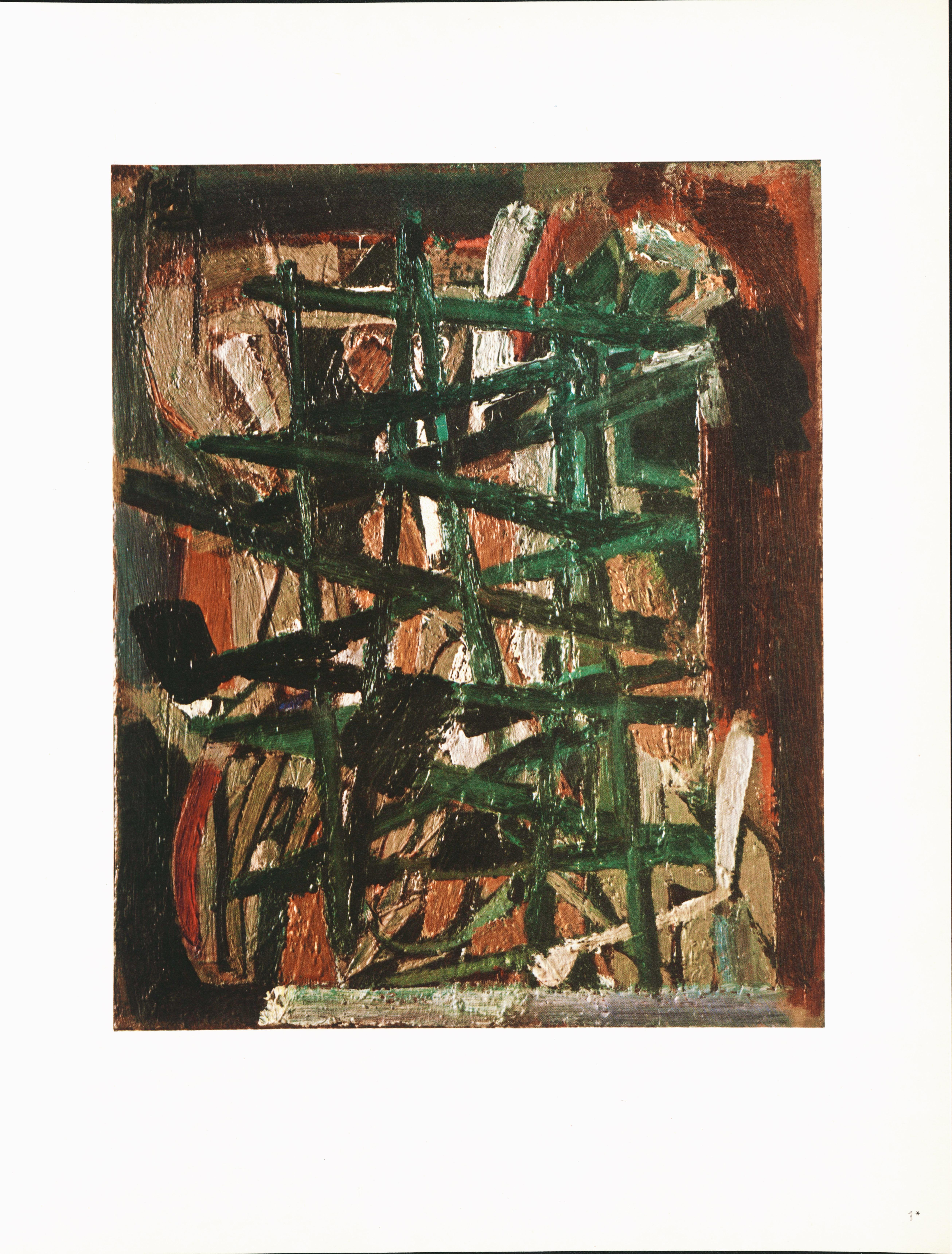 de Staël, Barrière, Nicolas de Staël, Peintres d'aujourd'hui (after) For Sale 5