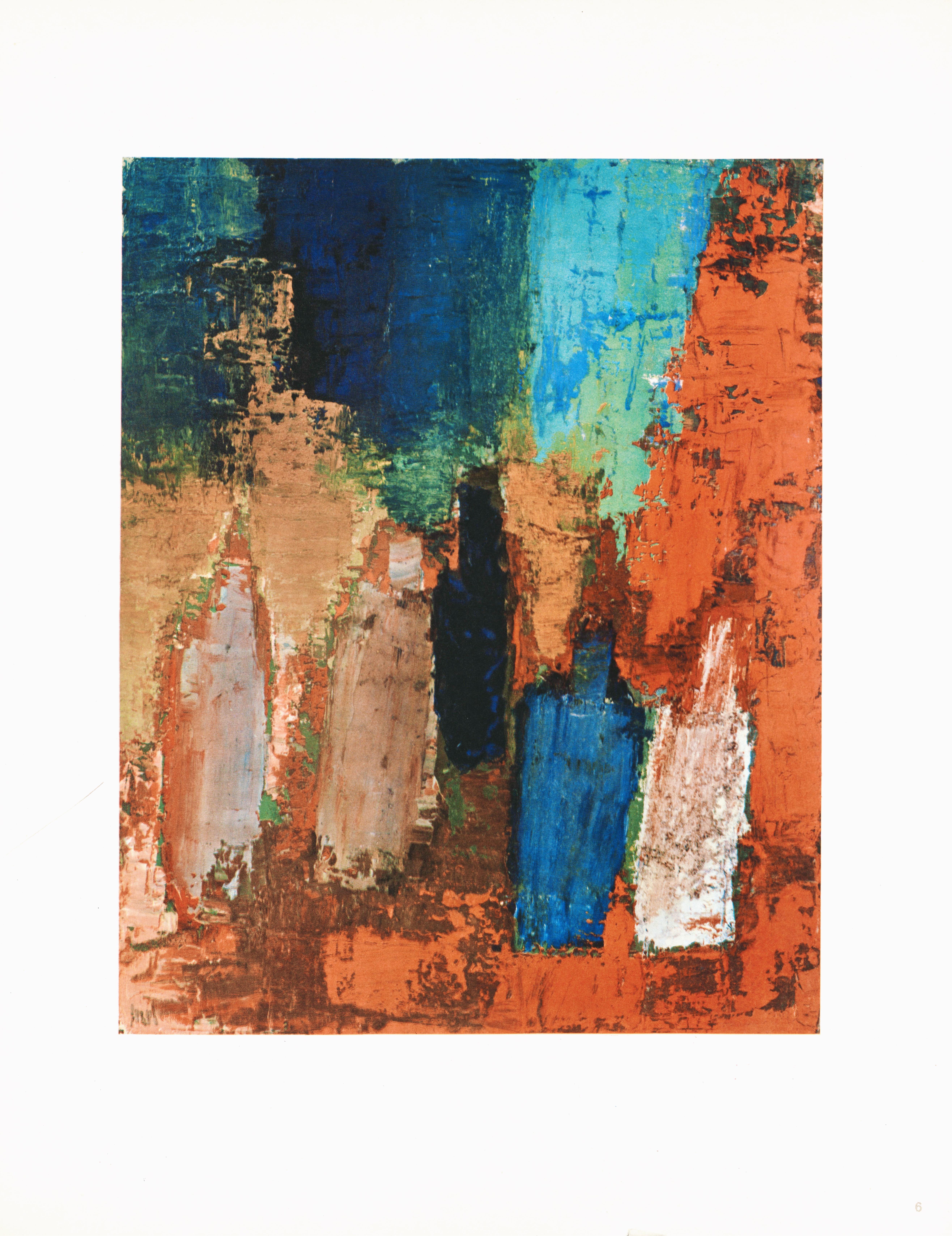 de Staël, Bouteilles, Nicolas de Staël, Peintres d'aujourd'hui (after) For Sale 4