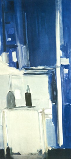 Nicolas de Stael, Coin du Studio, fond bleu, 1960 (d'après)