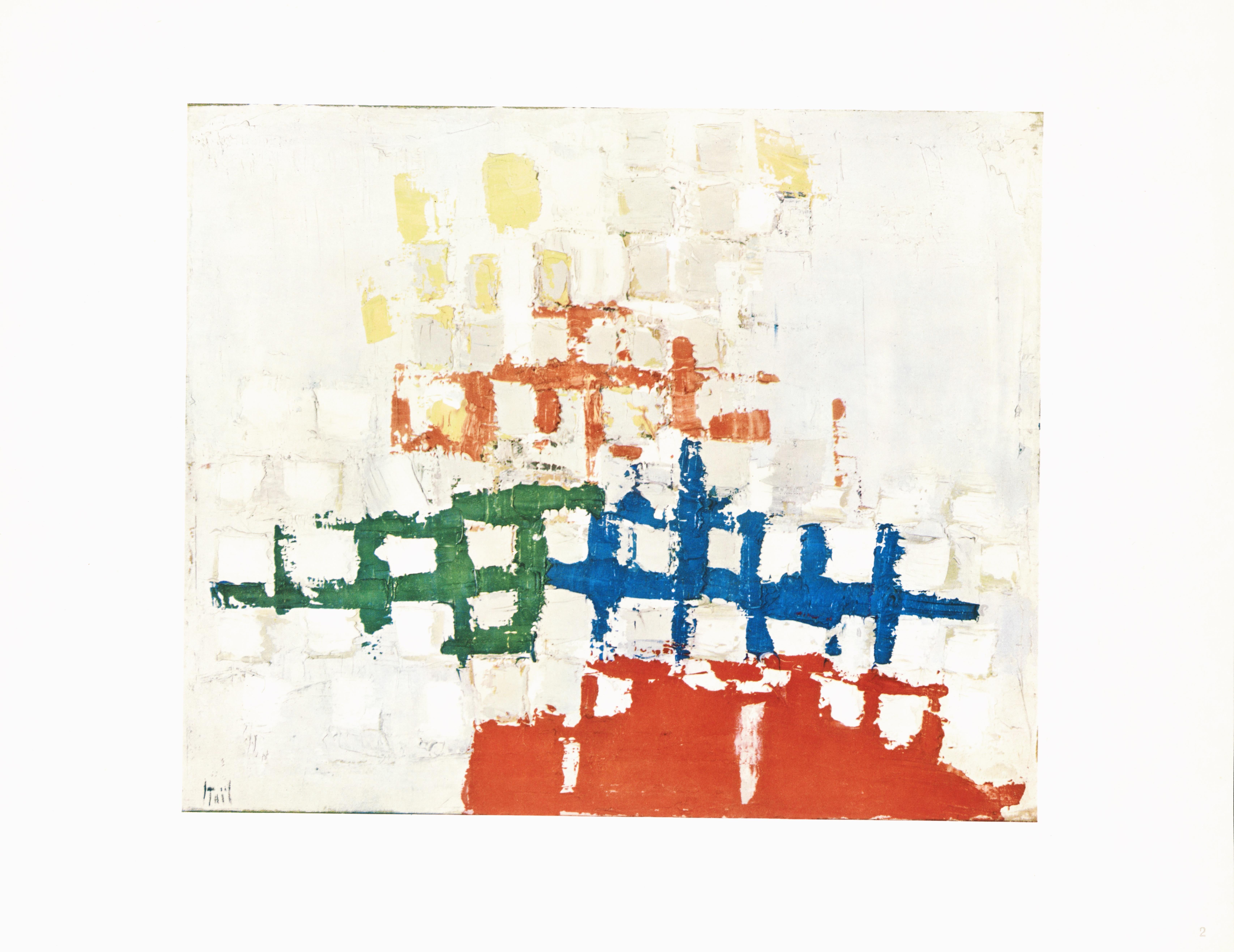 de Staël, Composition, Nicolas de Staël, Peintres d'aujourd'hui (after) For Sale 4