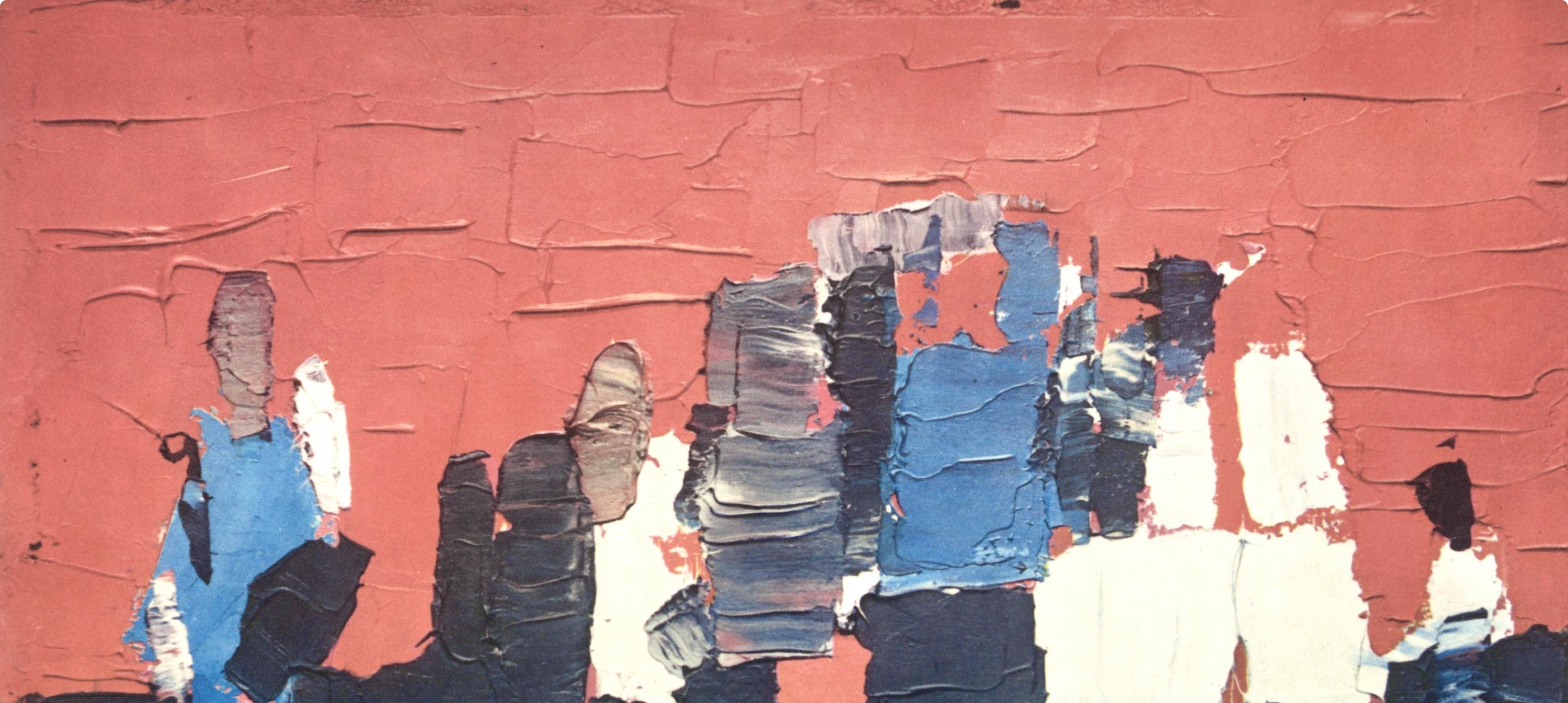 de Staël, Les petits footballeurs, Peintres d'aujourd'hui (after) - Modern Print by Nicolas de Staël