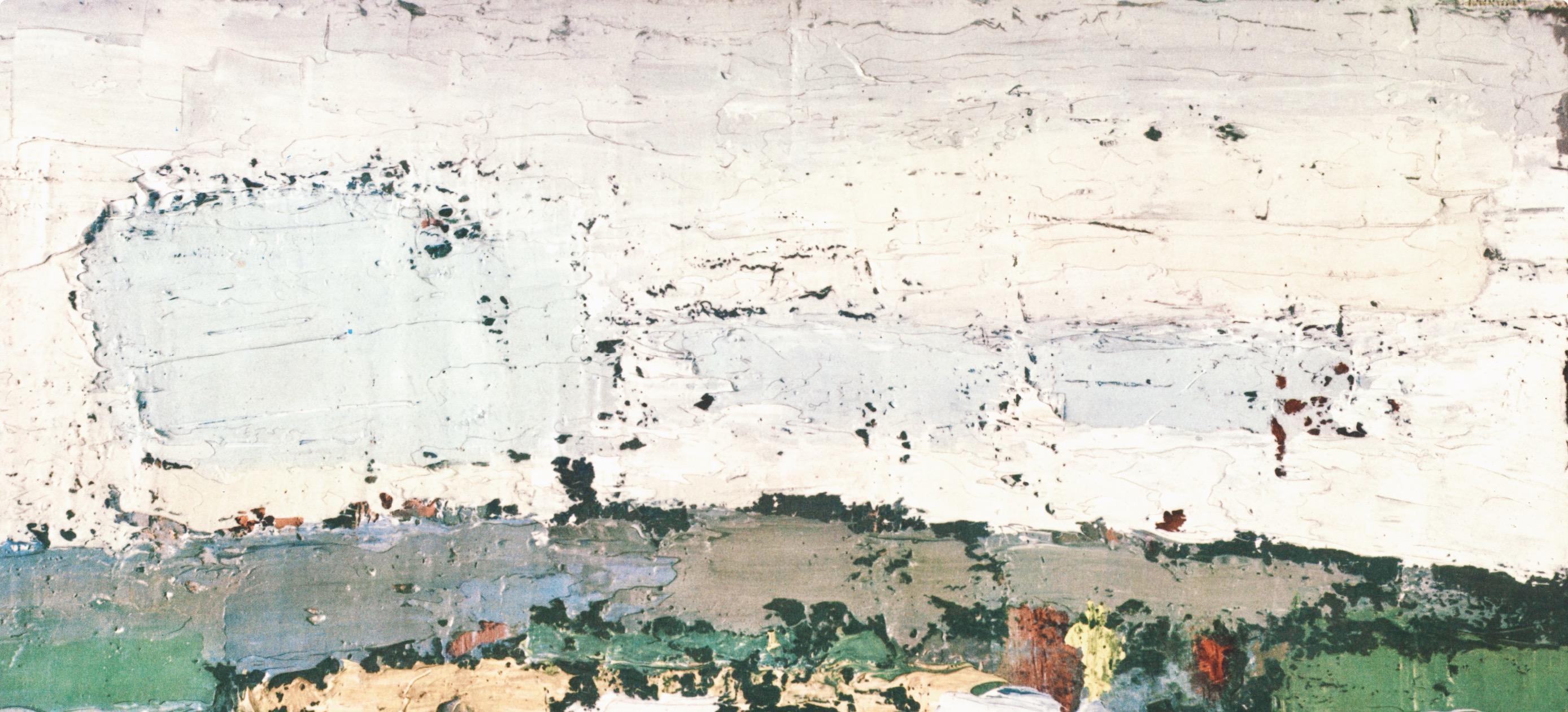 de Staël, Rosny, bateau sur la Seine, Peintres d'aujourd'hui (after) - Modern Print by Nicolas de Staël