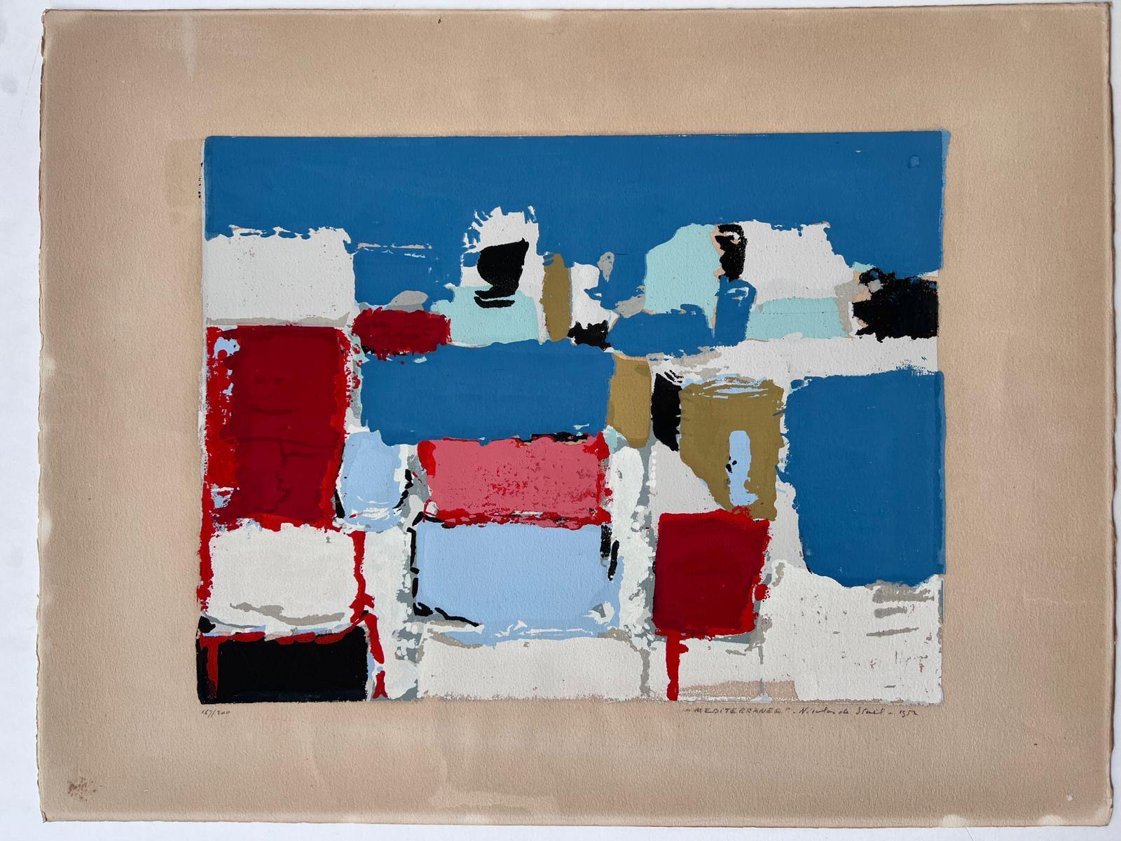 Méditerranée - Print de Nicolas de Staël