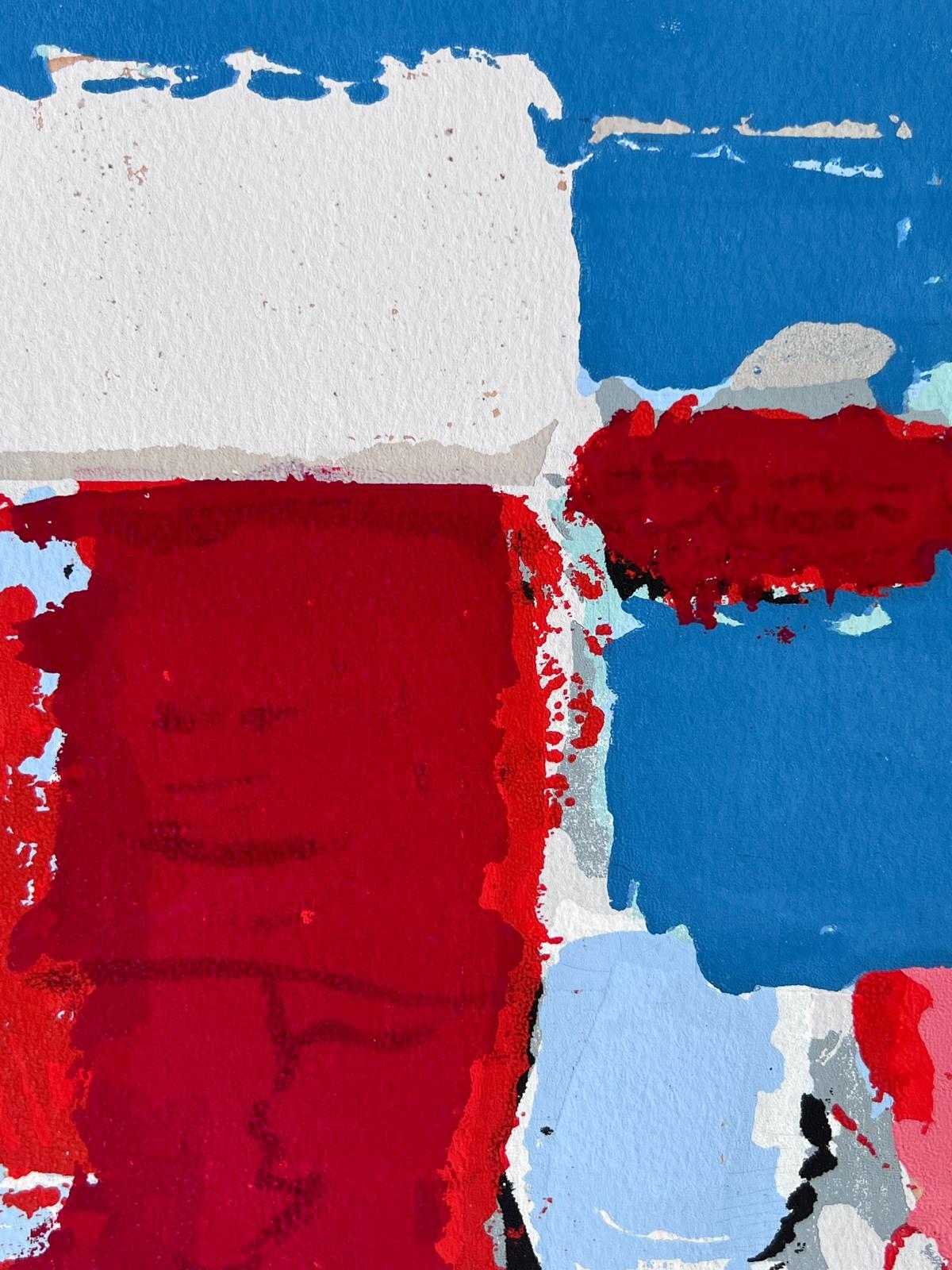 Méditerranée - Abstract Print Gris de Nicolas de Staël