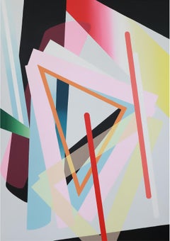 "Ref 280", painting by Nicolas Dubreuille (55x39'), 2021