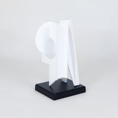 Abstract sculpture  - Nicolas Dubreuille - Geometric, Contemporary, White