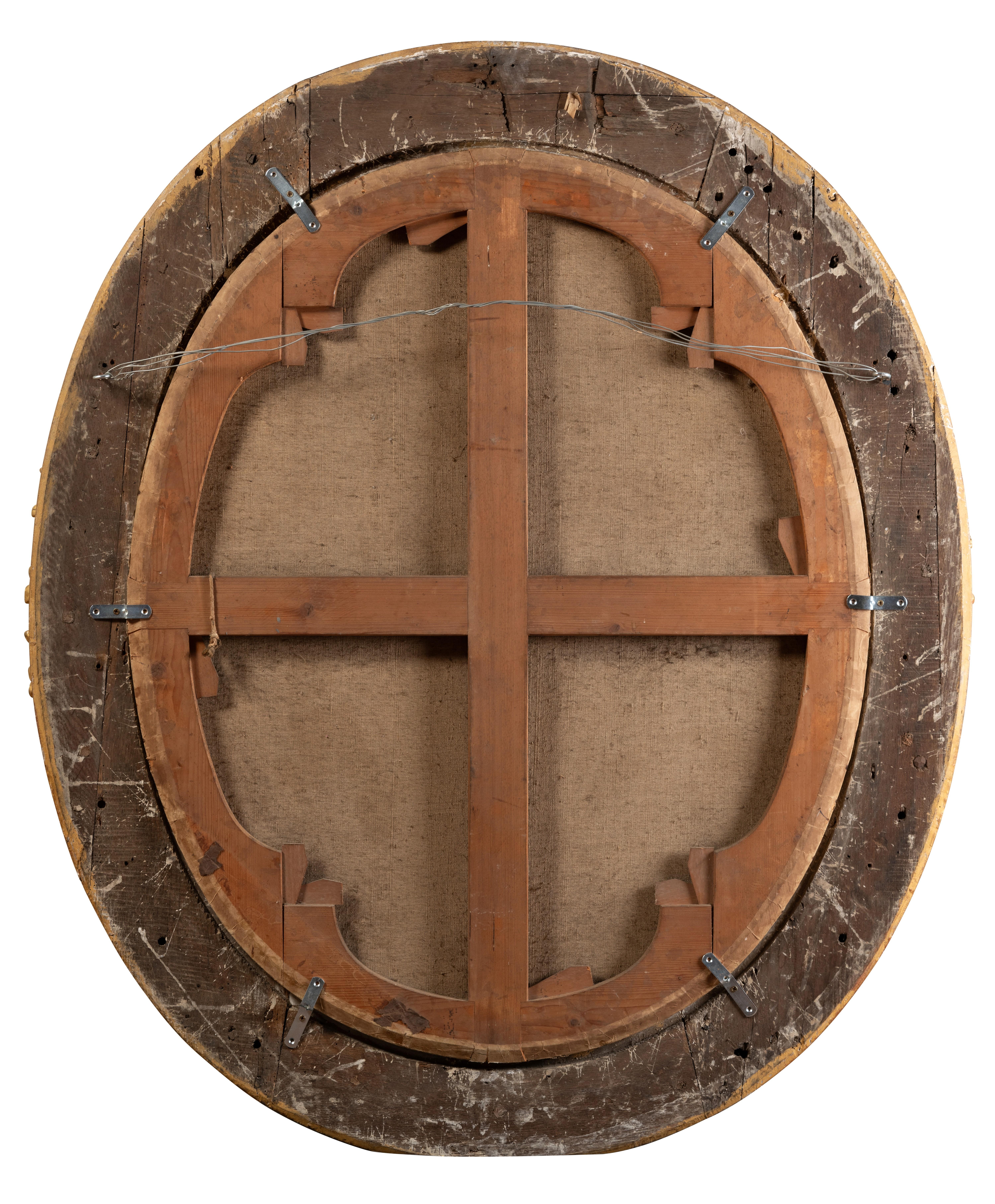 Portrait d'une femme de la noblesse française - fin du 17e siècle, école fran�çaise, attr. à N. Fouché en vente 2