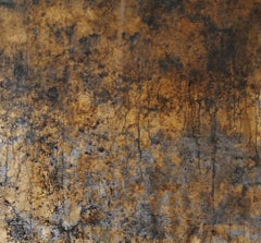 Abstracción 150-200 1 15 by Nicolas Galtier - Pintura en pan de oro, Abstracto