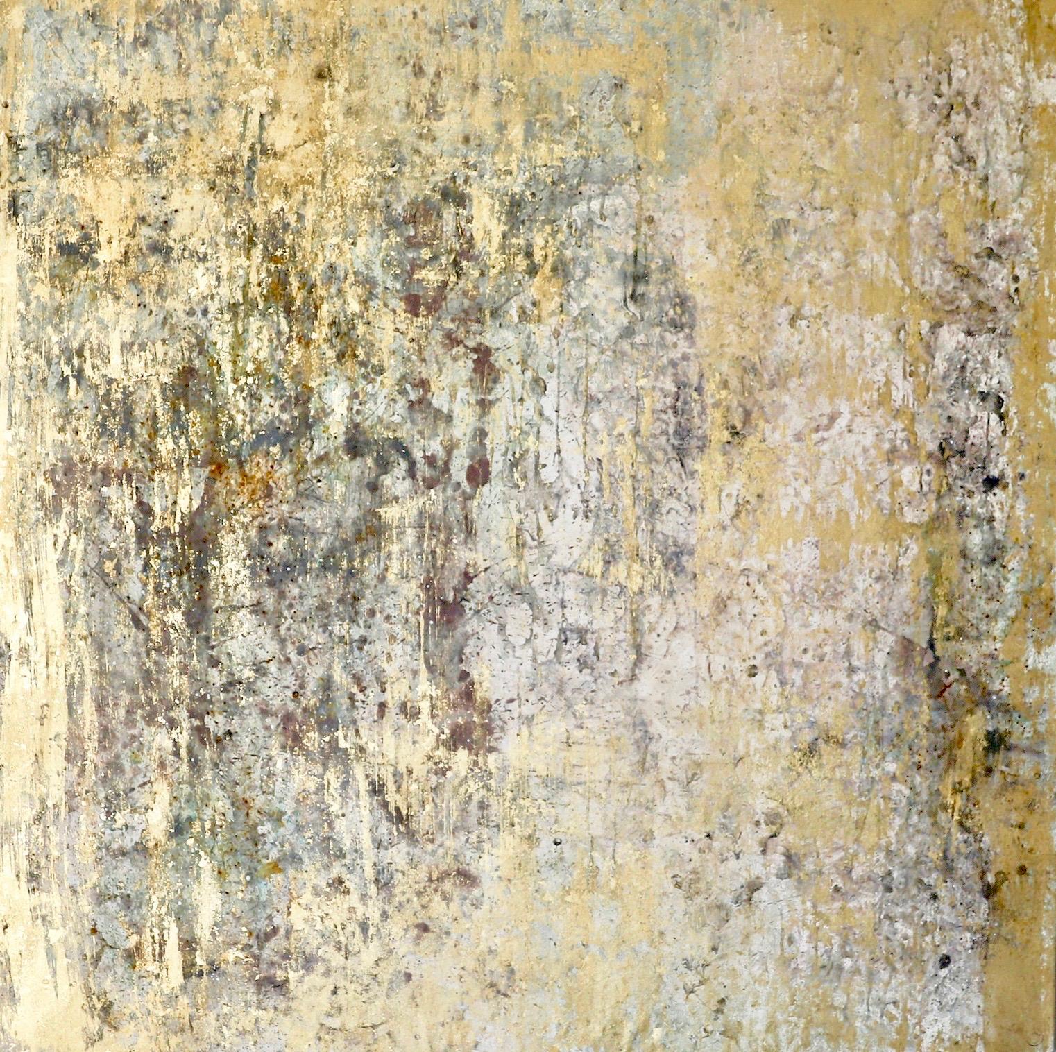 Nicolas Galtier Abstract Painting - N° 150-21, 2020 (Painting Gold Leaf)