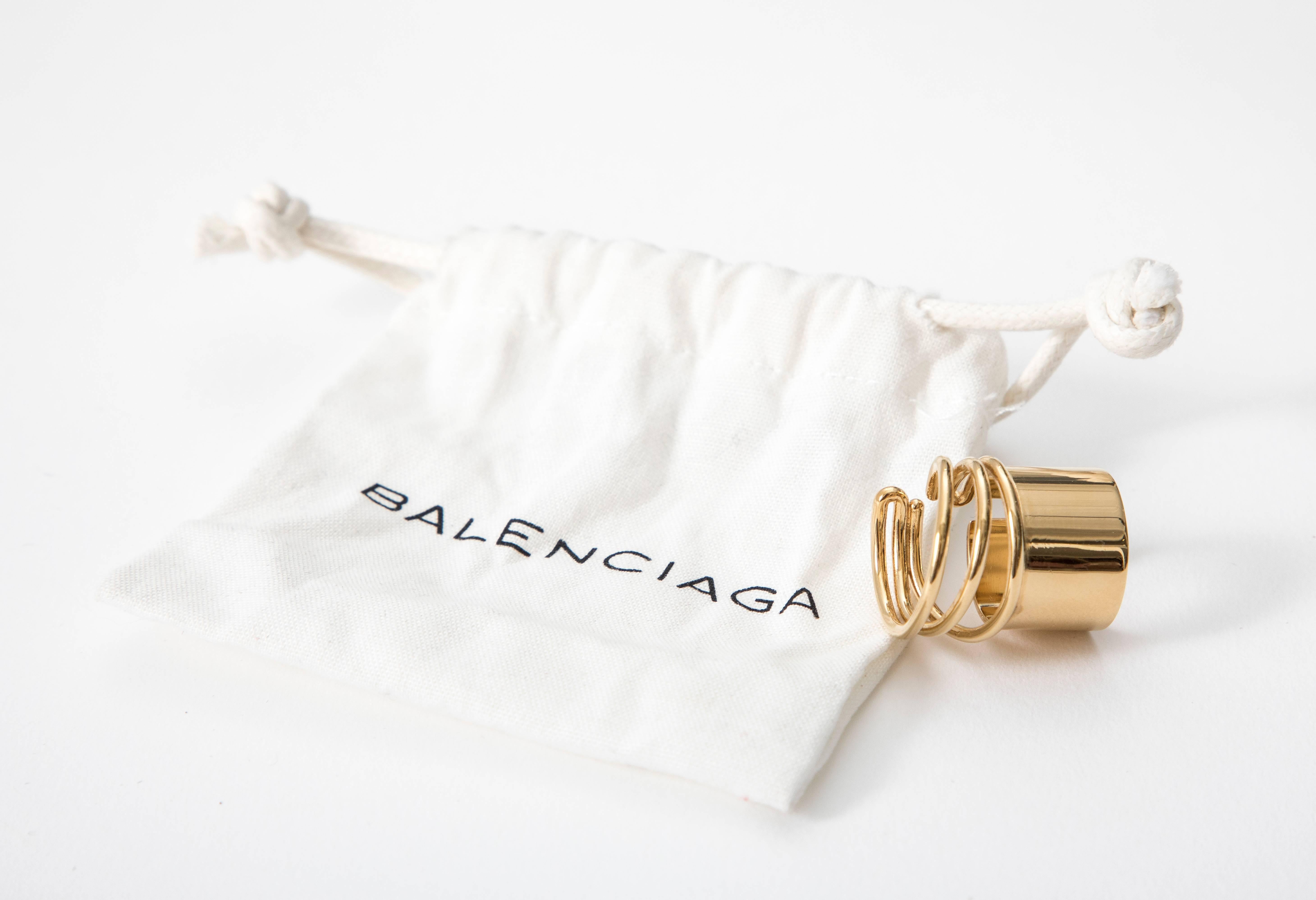 Nicolas Ghesquière For Balenciaga Brass Coil Ring, Spring 2013 1