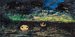 By dusk Nicolas Kennett 21st Century British painting animal sea mystery shift