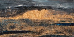 Haunt Nicolas Kennett 21st Century Brisitsh painting landscape sea sky blue