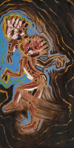 Silenzio Nicolas Kennett Arte del XXI secolo Pittura contemporanea Sciamanesimo animale