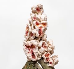 Carnival of souls Nicolas Kennett 21st Century art terracotta flower sculpture