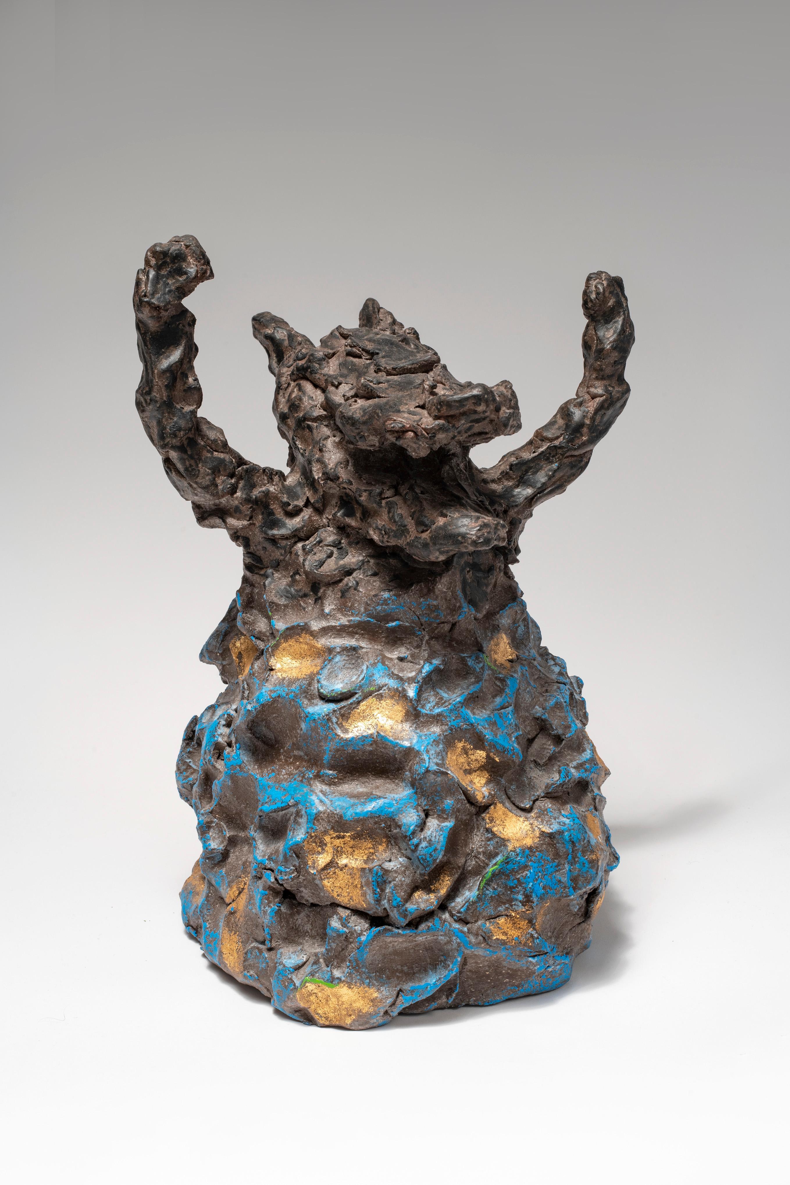 River Nicolas Kennett 21st Century art Contemporary sculpture terracotta victory