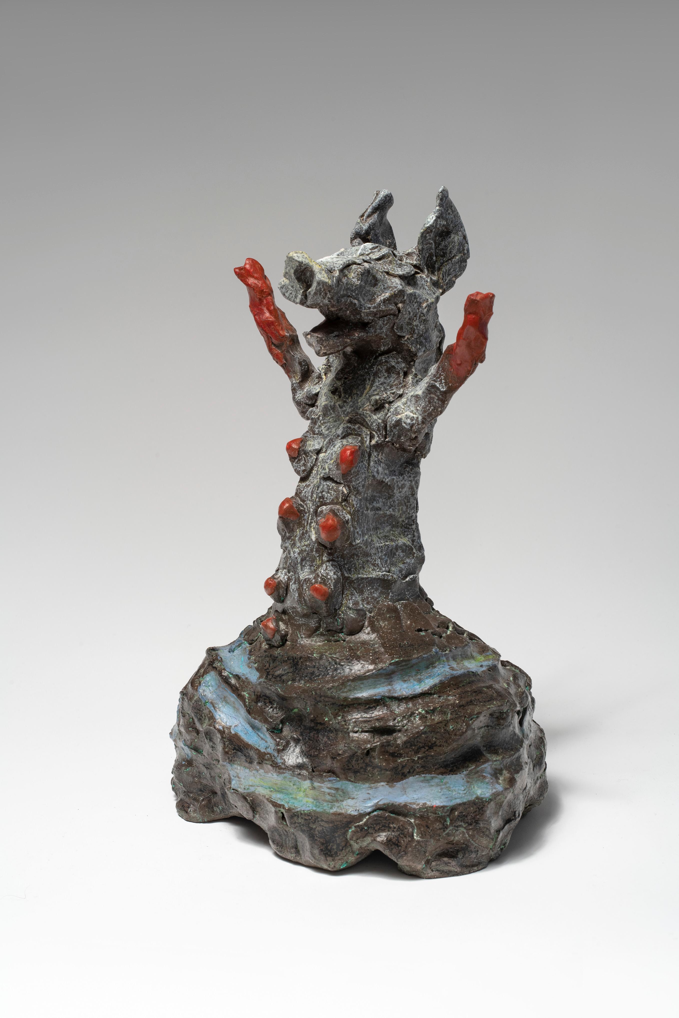 Sow Nicolas Kennett 21st Century art Contemporary sculpture terracotta animal