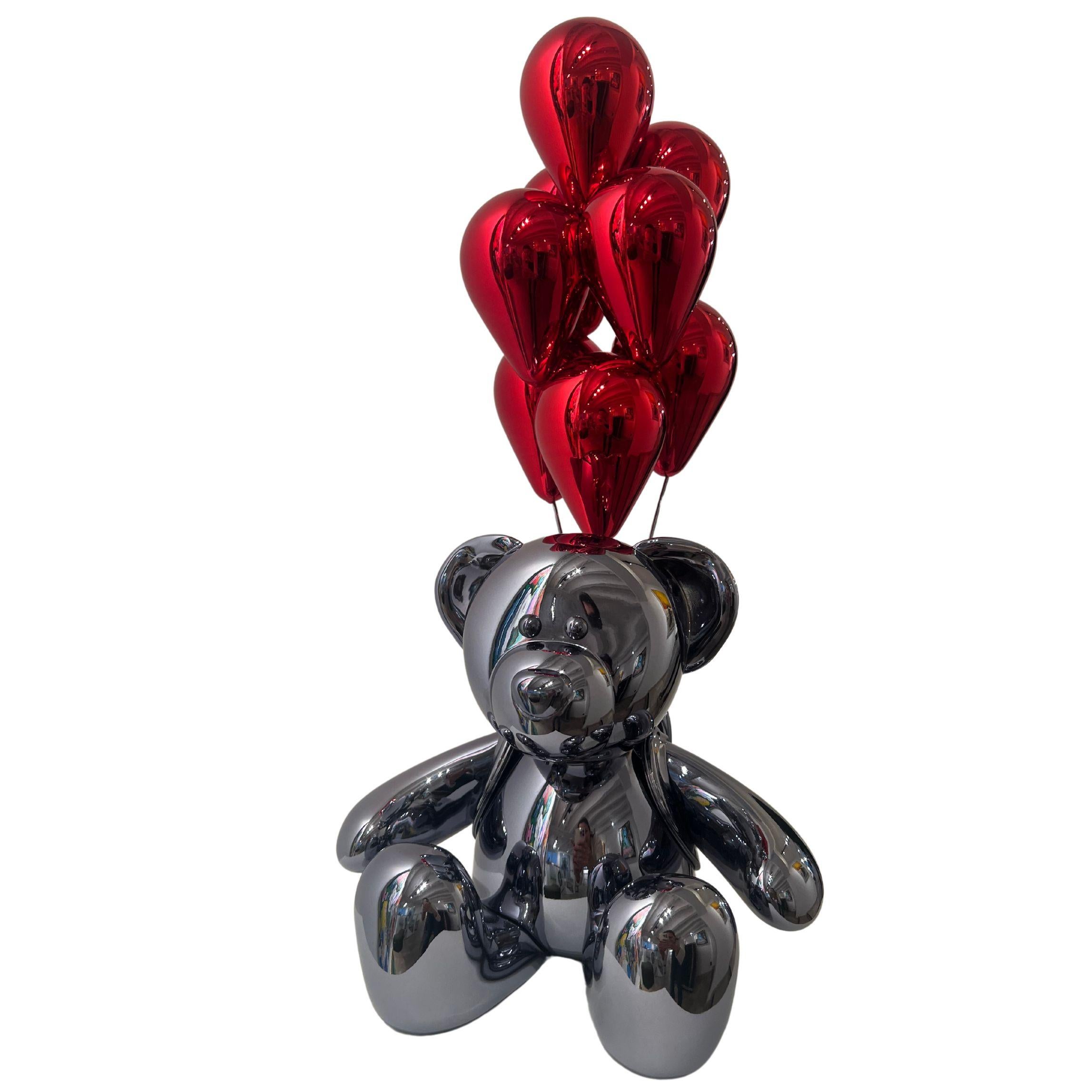 Ballons en peluche - Pop Art Sculpture par Nicolas Krauss