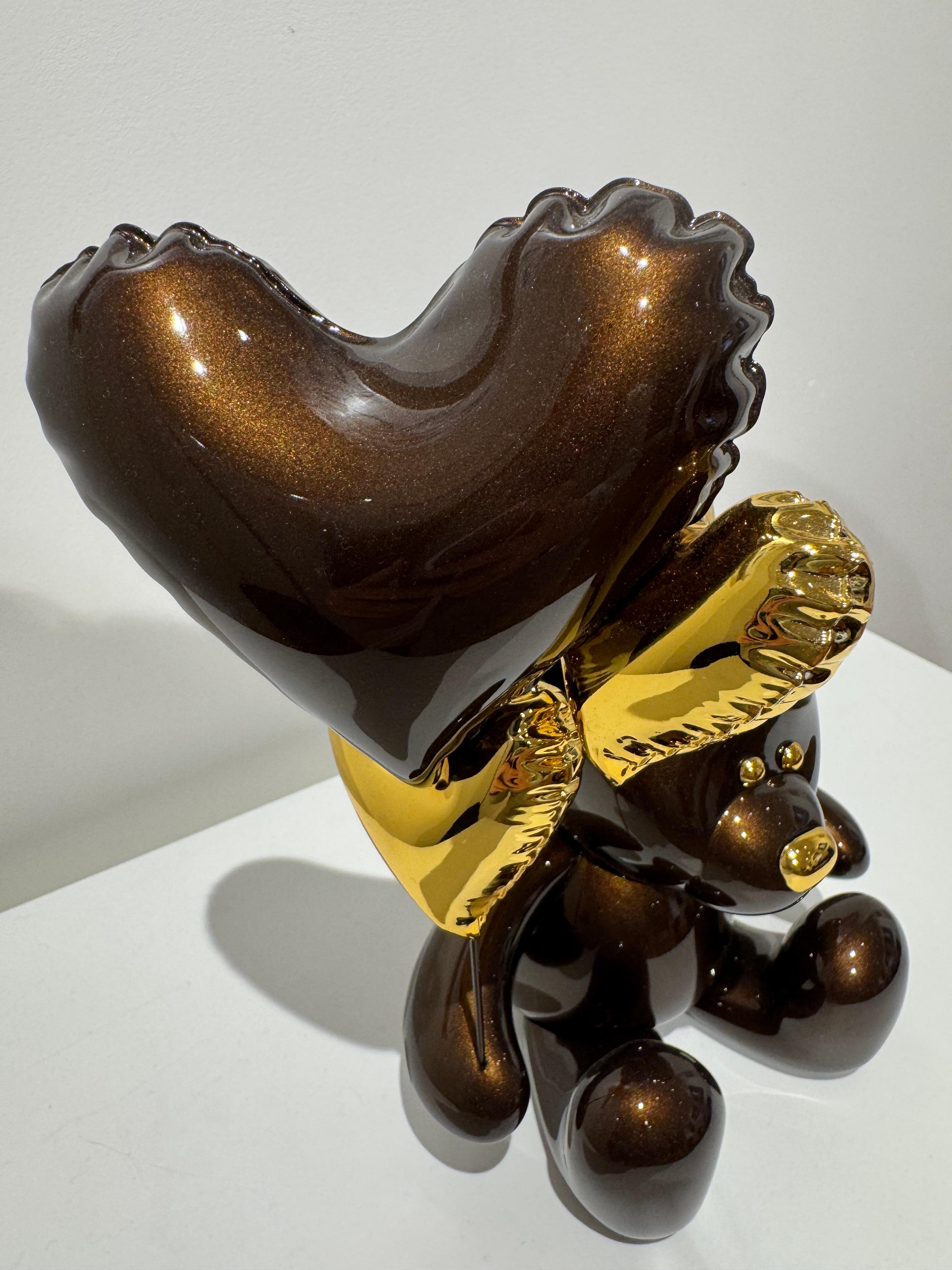 Teddy Brothers Brown/Or Chrome en vente 7