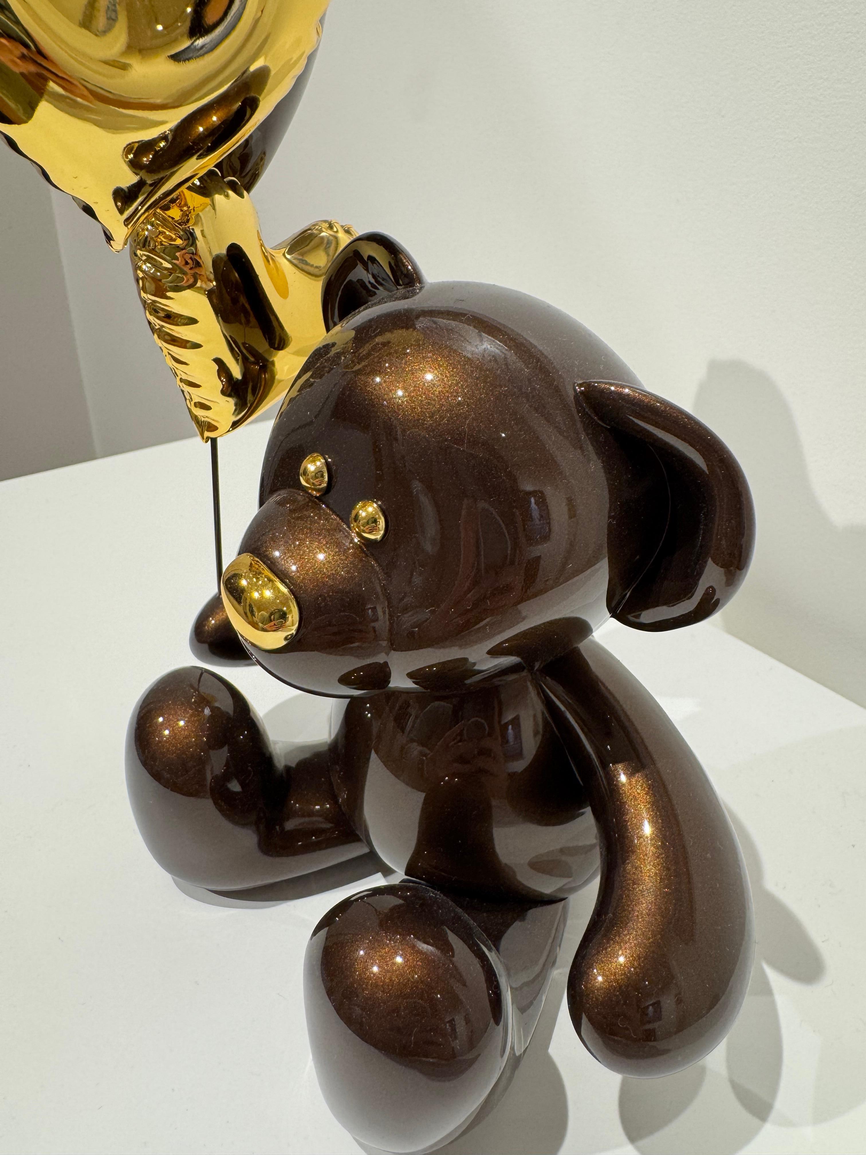 Teddy Brothers Brown/Or Chrome en vente 8