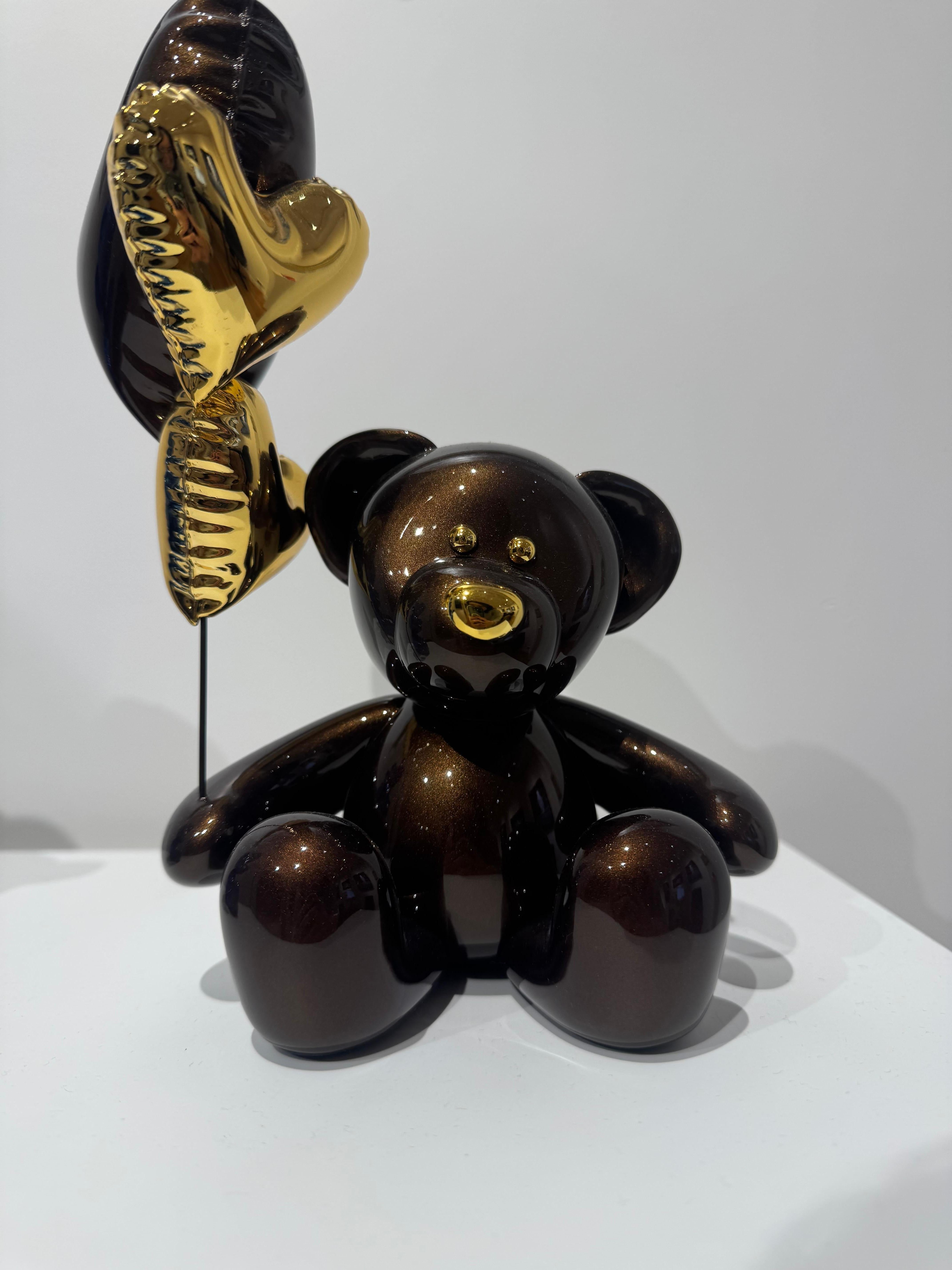 Teddy Brothers Brown/Or Chrome en vente 5