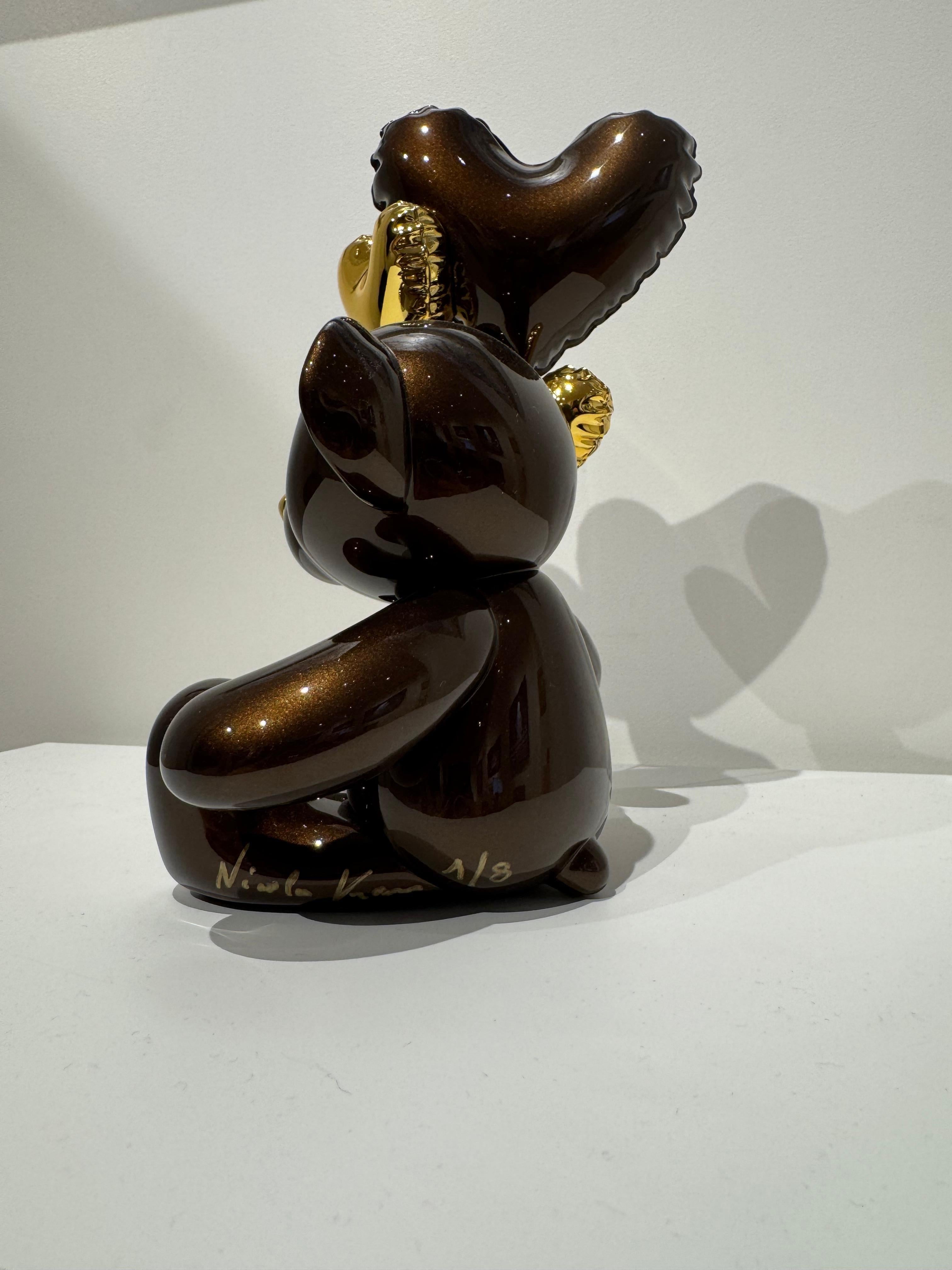 Teddy Brothers Brown/Or Chrome en vente 6