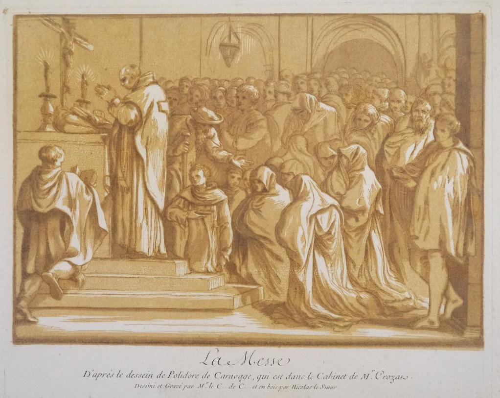 La Messe (The Mass), after Caravaggio