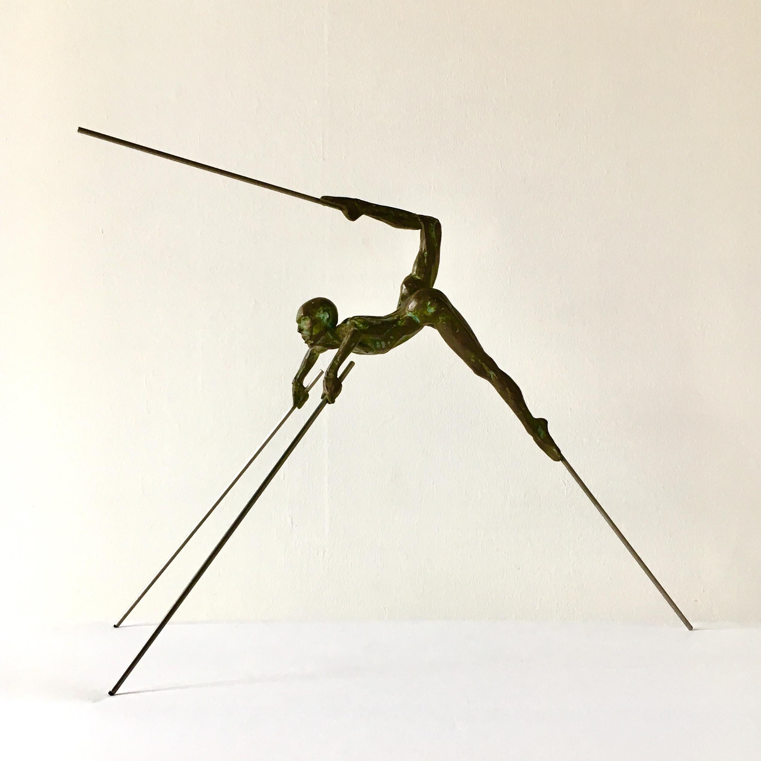 A bronze table sculpture titled 'Petit Scorpion II' by Nicolas Lavarenne, France, 1996 
Signed 2 in edition of 8.