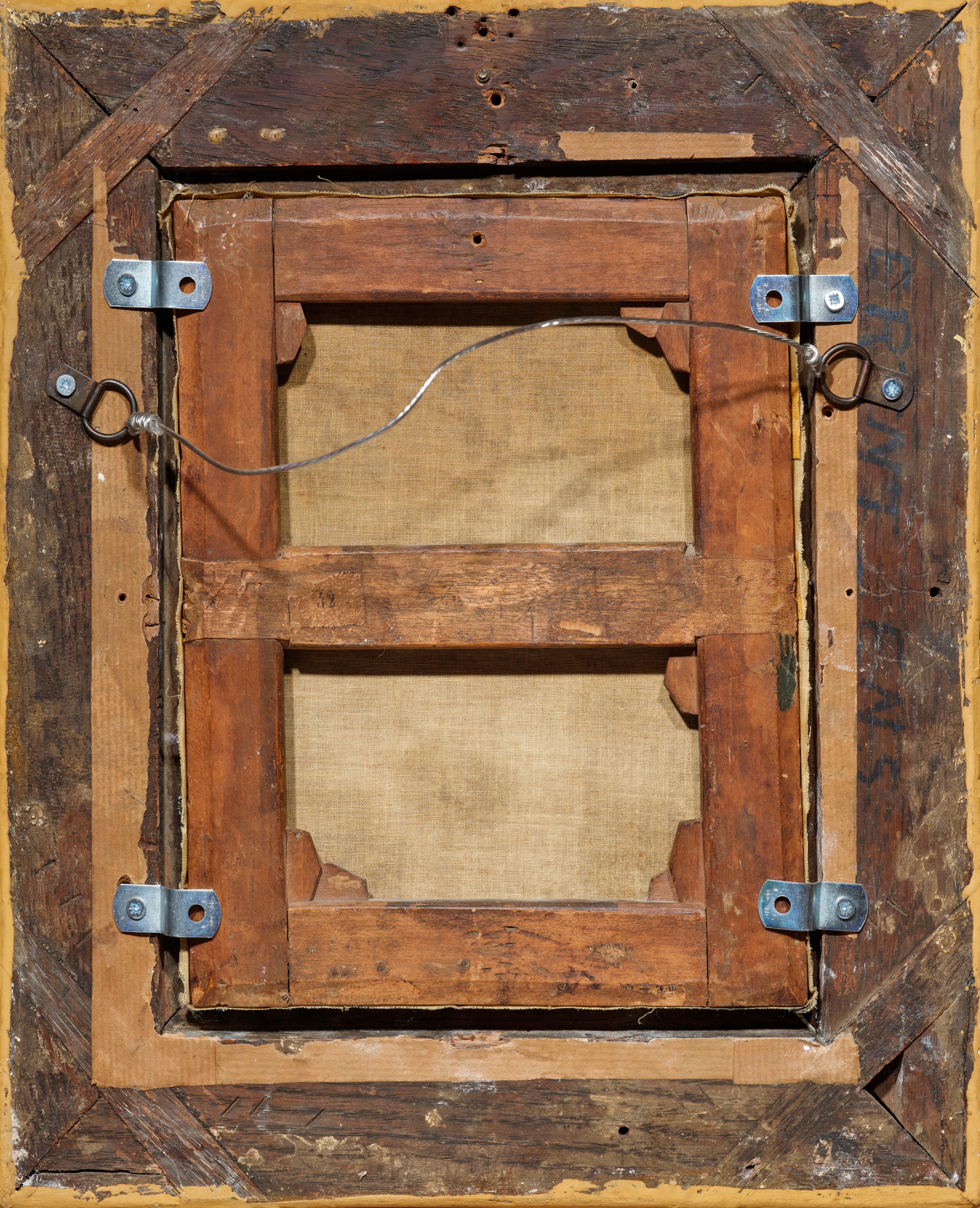 A first thought for Nicolas Loir's Adoration of the Shepherds at the Louvre - Old Masters Painting by Nicolas Loir 