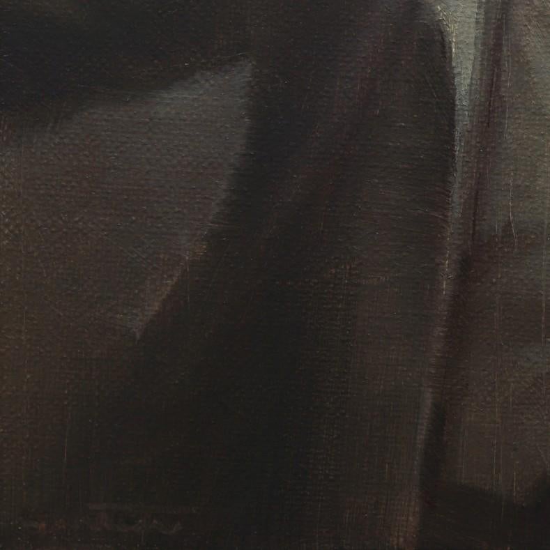 „Arthur“ (2024) von Nicolas Martin, Original-Ölgemälde auf Tafel im Angebot 8