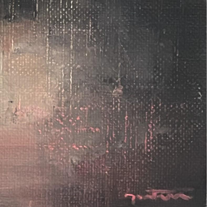 „Houdini“ (2024) von Nicolas Martin, Original-Ölgemälde auf Tafel im Angebot 1