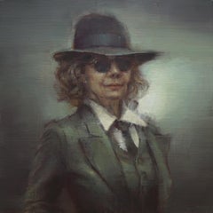 "Polly" (2024) By Nicolas Martin, Original Oil Painting on Panel