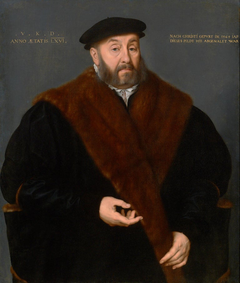 <i></noscript>Portrait of Valentin Kötzler</i>, 1564, by Nicolas Neufchatel, offered by M.S. Rau