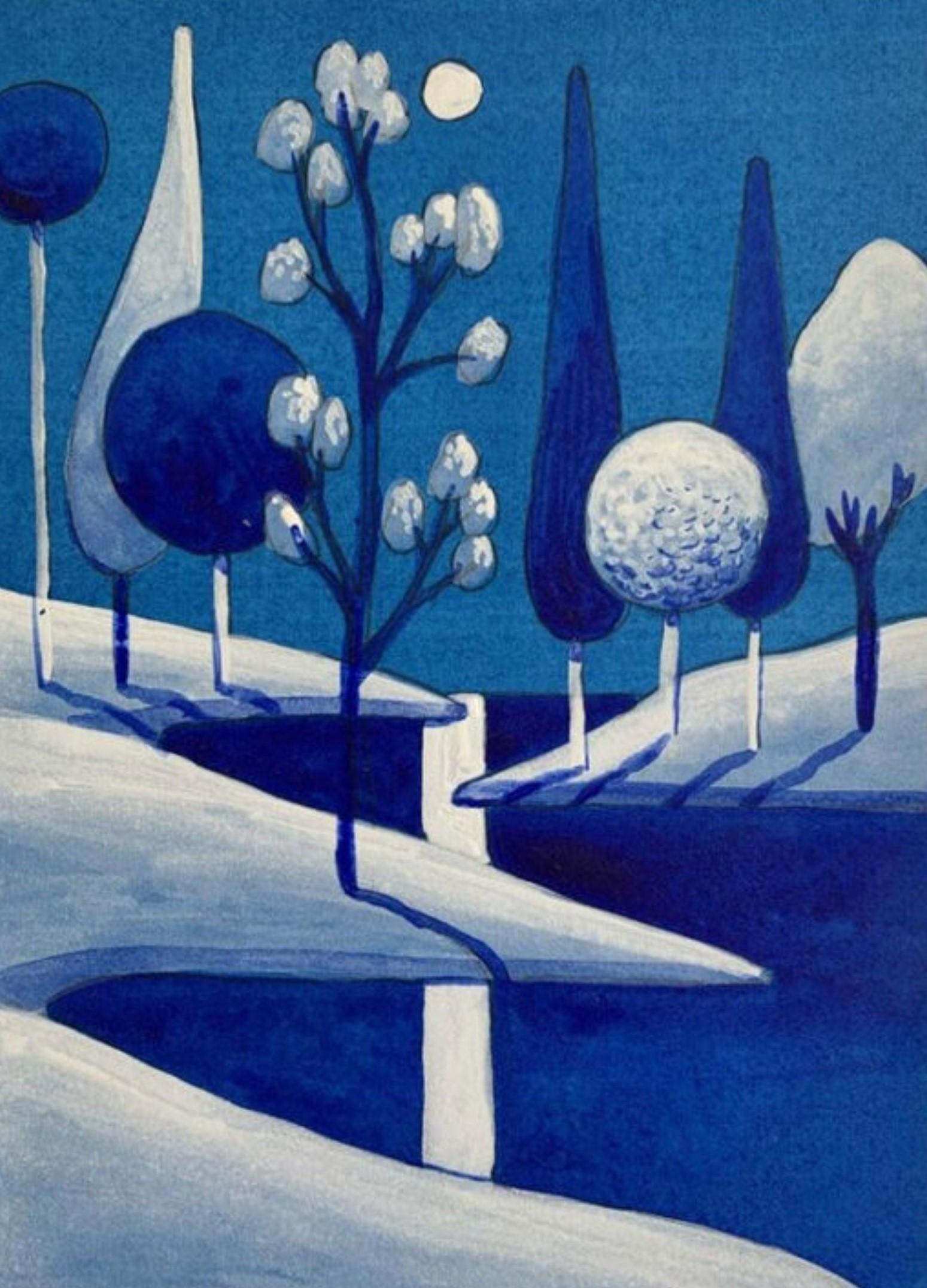 Untitled (forest) By Nicolas Party For Sale 1