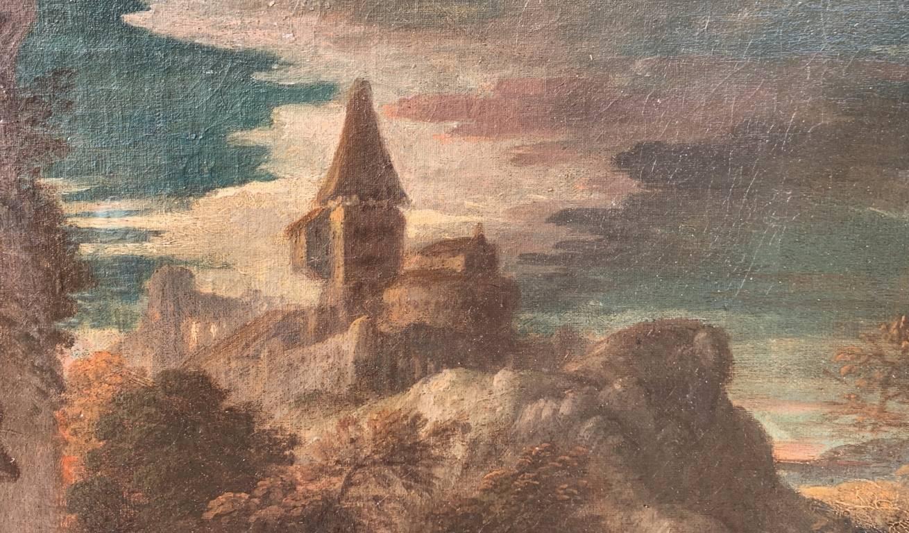 Seguace Nicolas Poussin (scuola romana) - pittura di figura del XVIII secolo 13