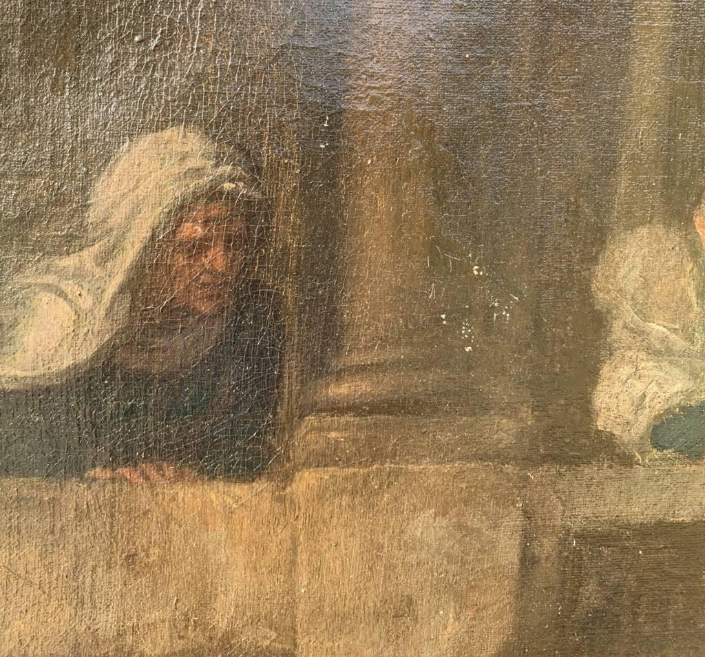 Seguace Nicolas Poussin (scuola romana) - pittura di figura del XVIII secolo 15