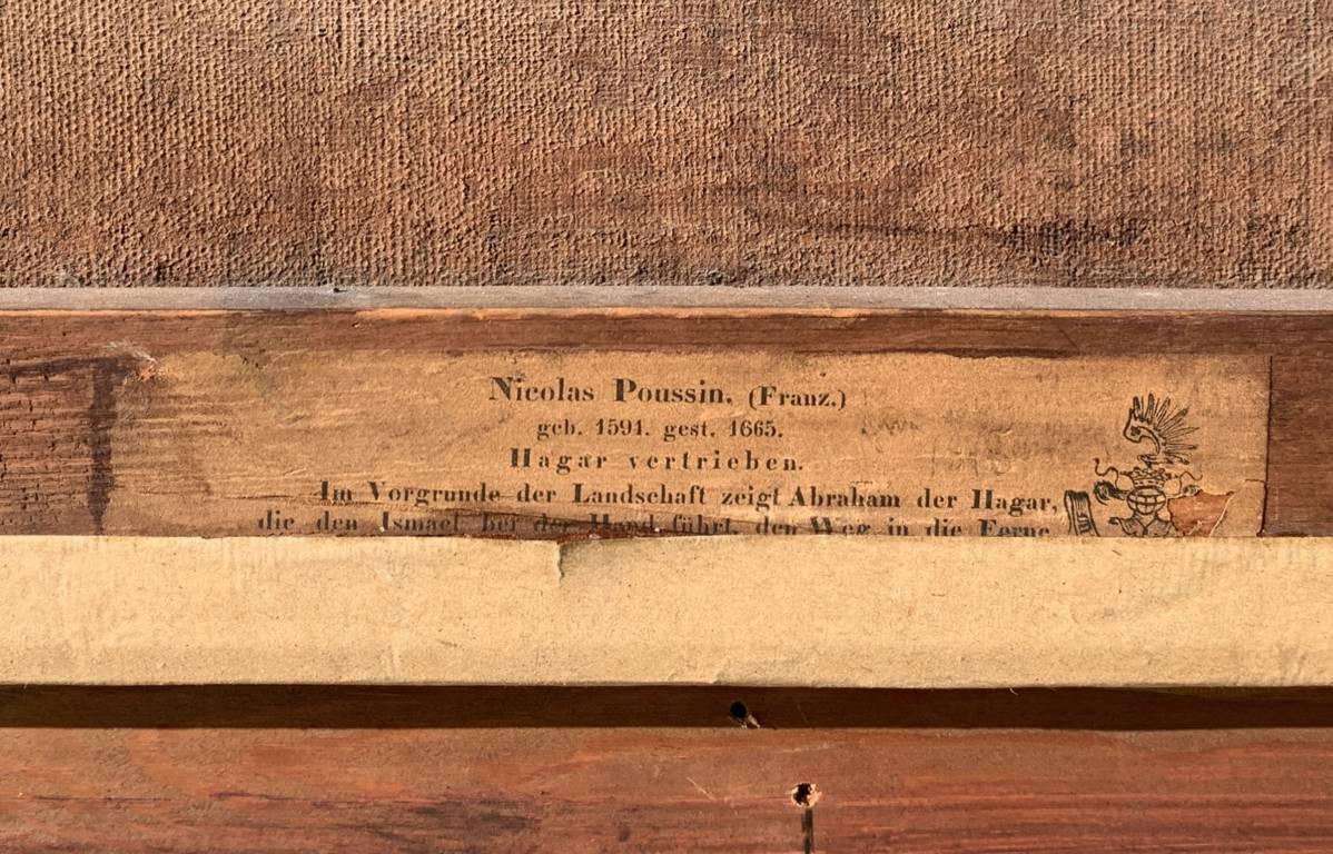 Seguace Nicolas Poussin (scuola romana) - pittura di figura del XVIII secolo 17