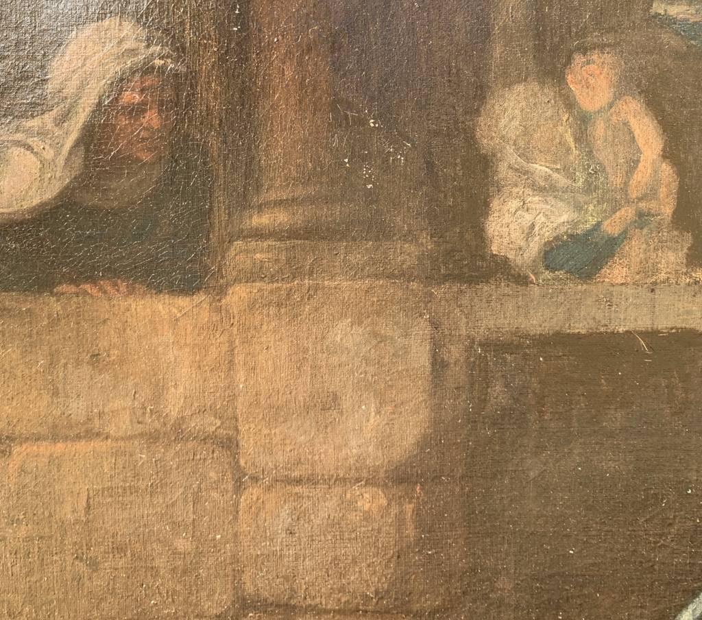 Seguace Nicolas Poussin (scuola romana) - pittura di figura del XVIII secolo 8