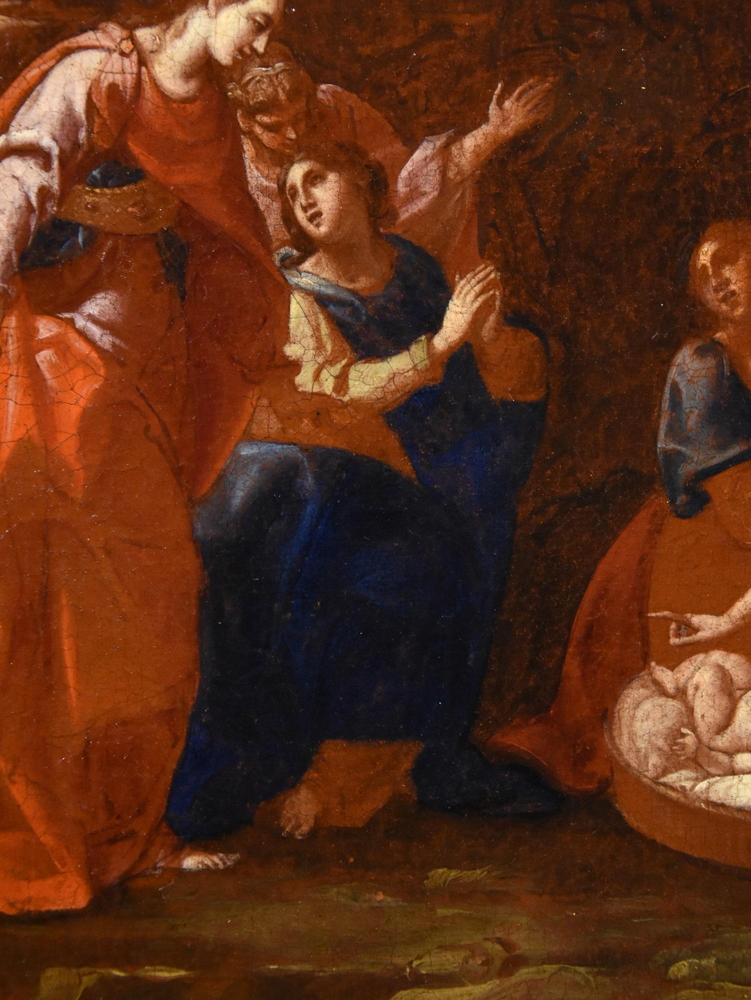 Poussin Moses Landschaft Alter Meister Öl auf Leinwand Gemälde 17. Jahrhundert Italien Kunst im Angebot 12